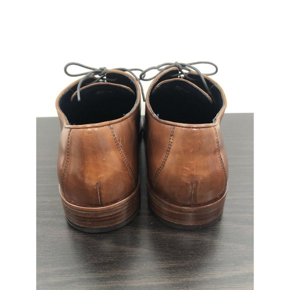Cole Haan Mens Washington Grand Wholecut Oxford British Tan Leather Color Sze 11